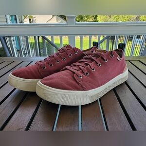Toms Burgundy Travel Lite Sneakers